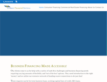 Tablet Screenshot of premierfinserv.com